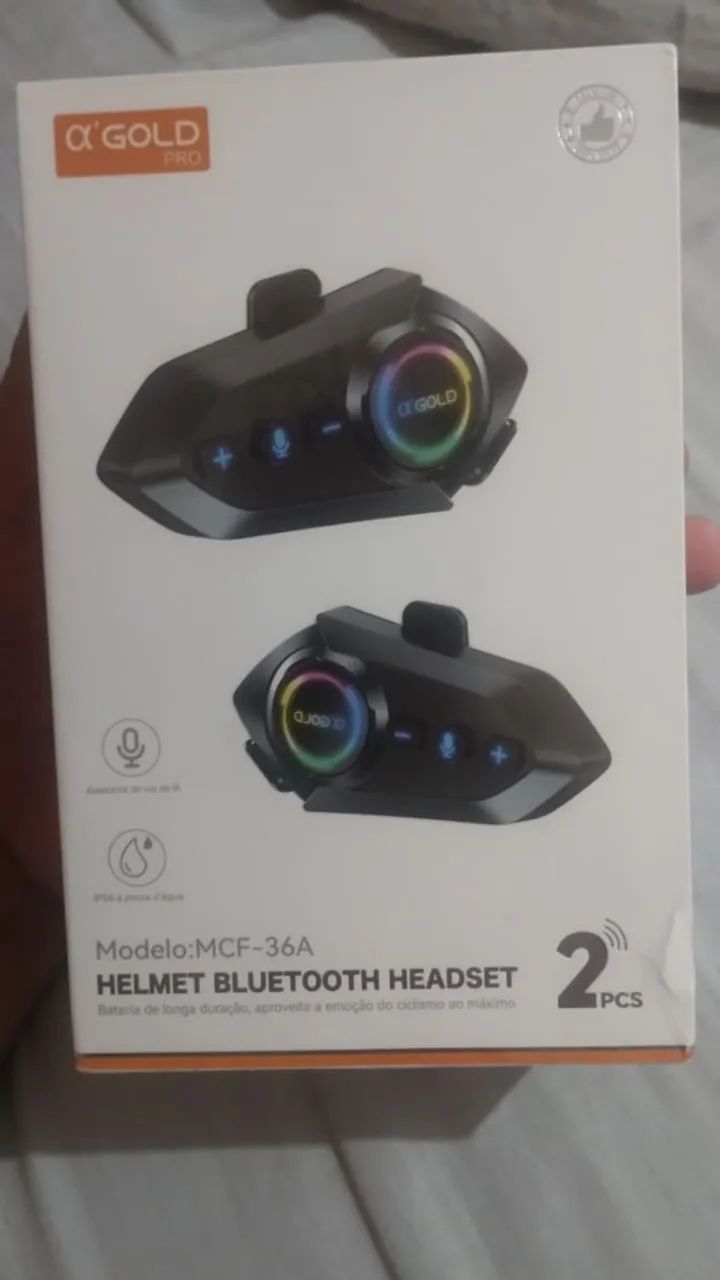 Intercomunicador capacete kit com 2 (PROMOÇÃO)
