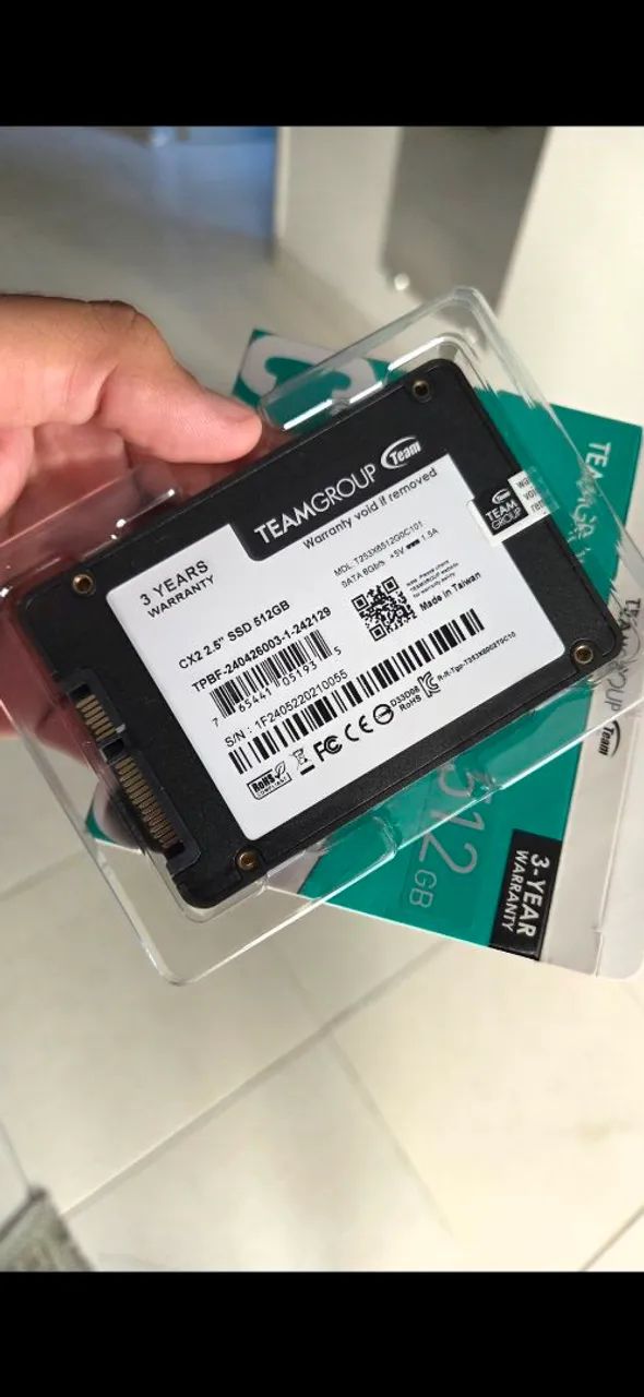 SSD SATA 512GB TeamGroup - Foto 2