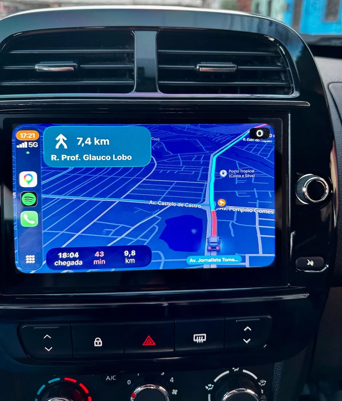 Multimídia + Câmera Ré Original Renault Kwid - Foto 4