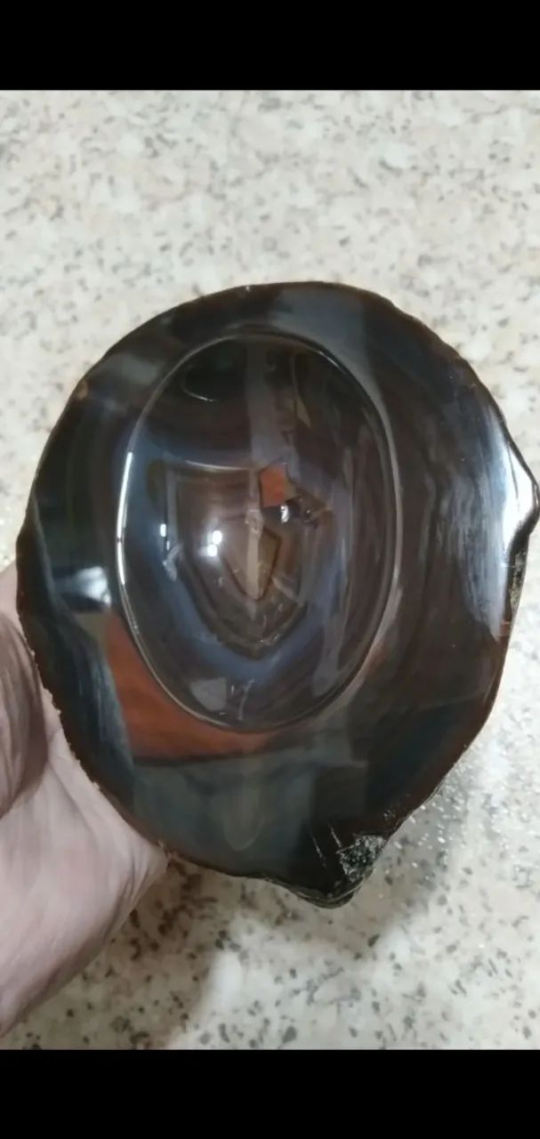 Cinzeiro ágata 