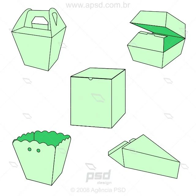 Molde de caixas para produtos - Foto 2