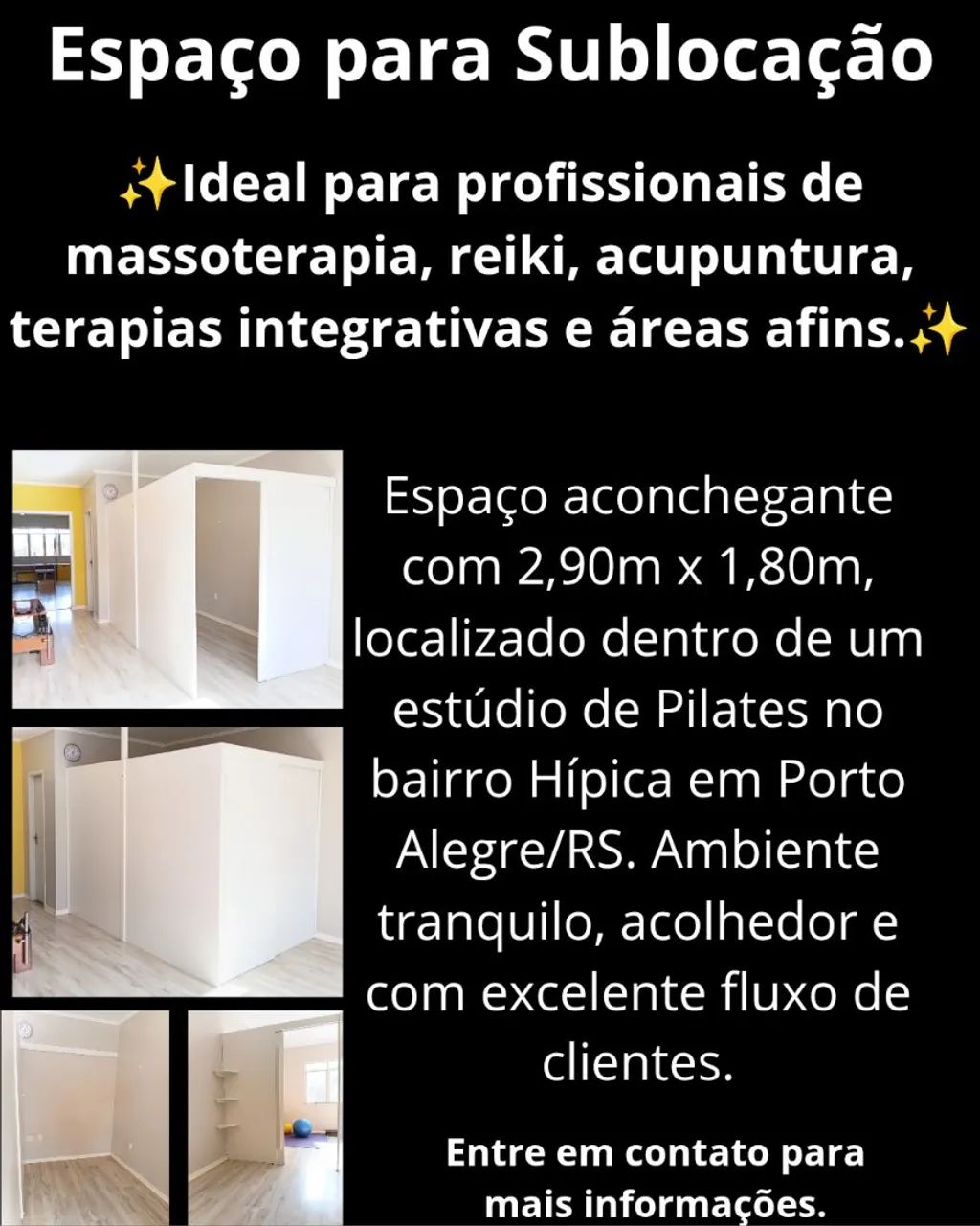 Espaço para sublocação 