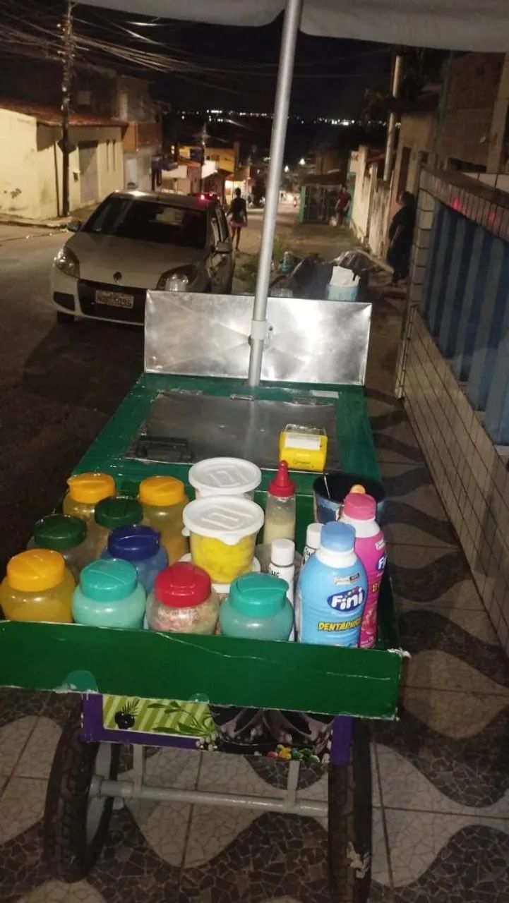 Carrinho de açaí 
