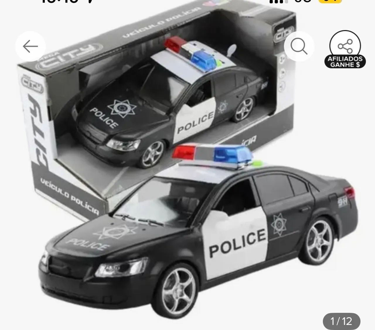 Carrinho de Polícia  - Foto 2