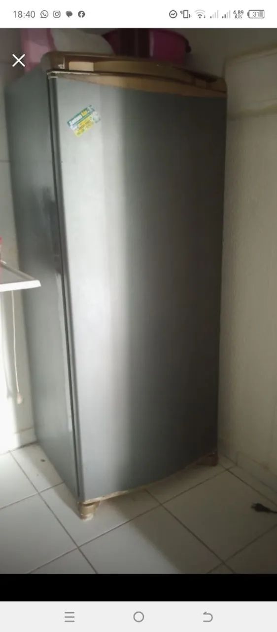 vendo geladeira,fogao e armario  - Foto 2