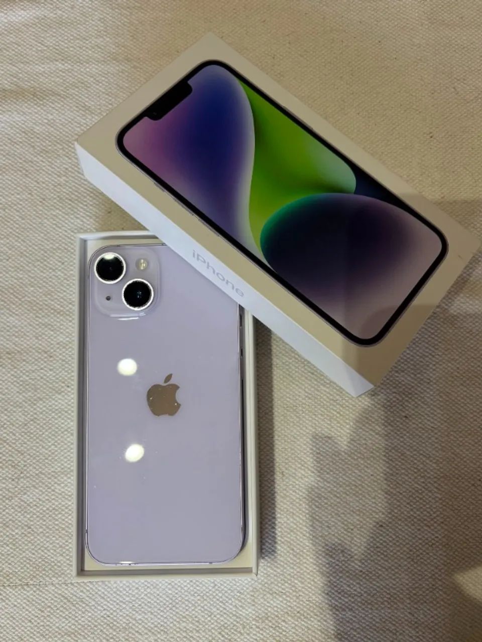 iPhone 14 - 128GB - Roxo (Lilás/Lavanda)