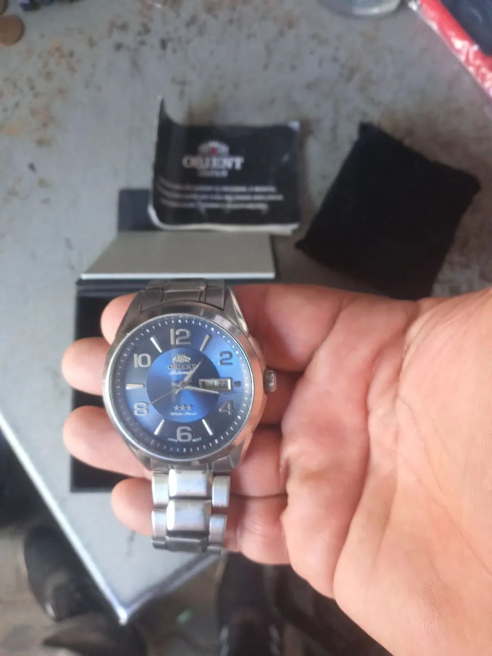 Relógio orient automático 