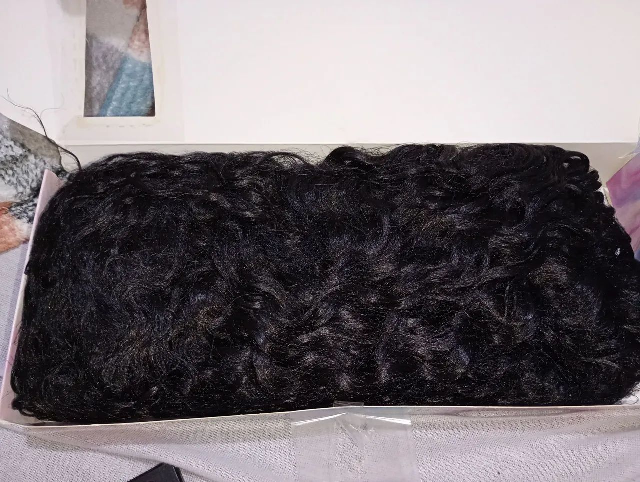 Aplique rabo de cavalo ondulado - Foto 3