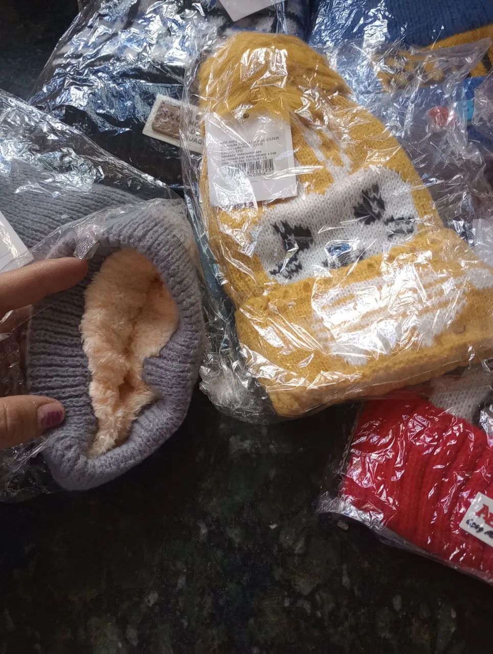 Touca infantil nova