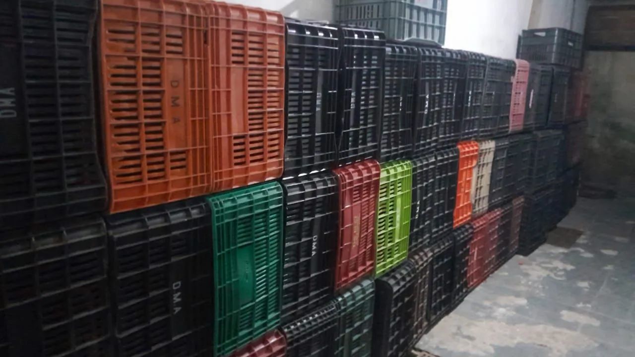 Caixas de plástico 