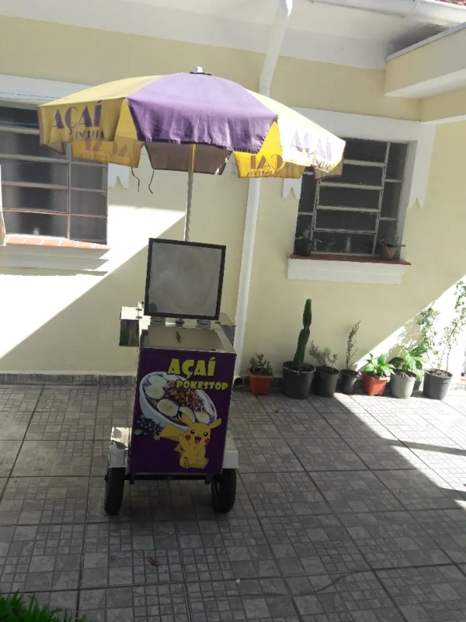 Carrinho de Açaí Completo e Semi Novo - Foto 3