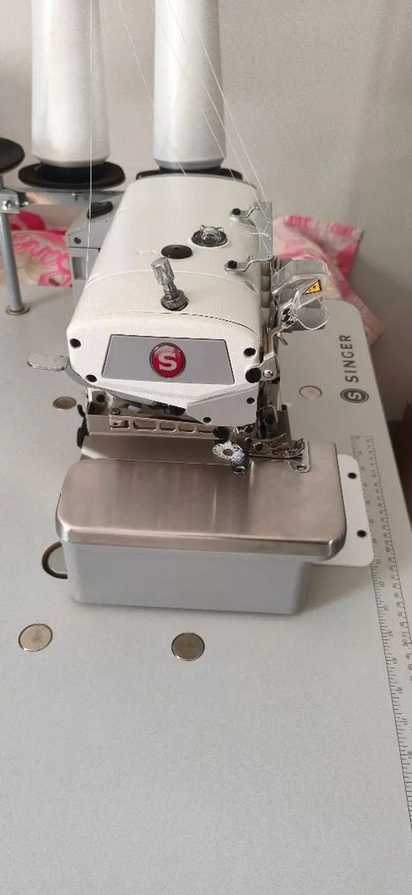 OVERLOCK DIREC DRIVE NOVINHA COM NOTA E GARANTIA  - Foto 3