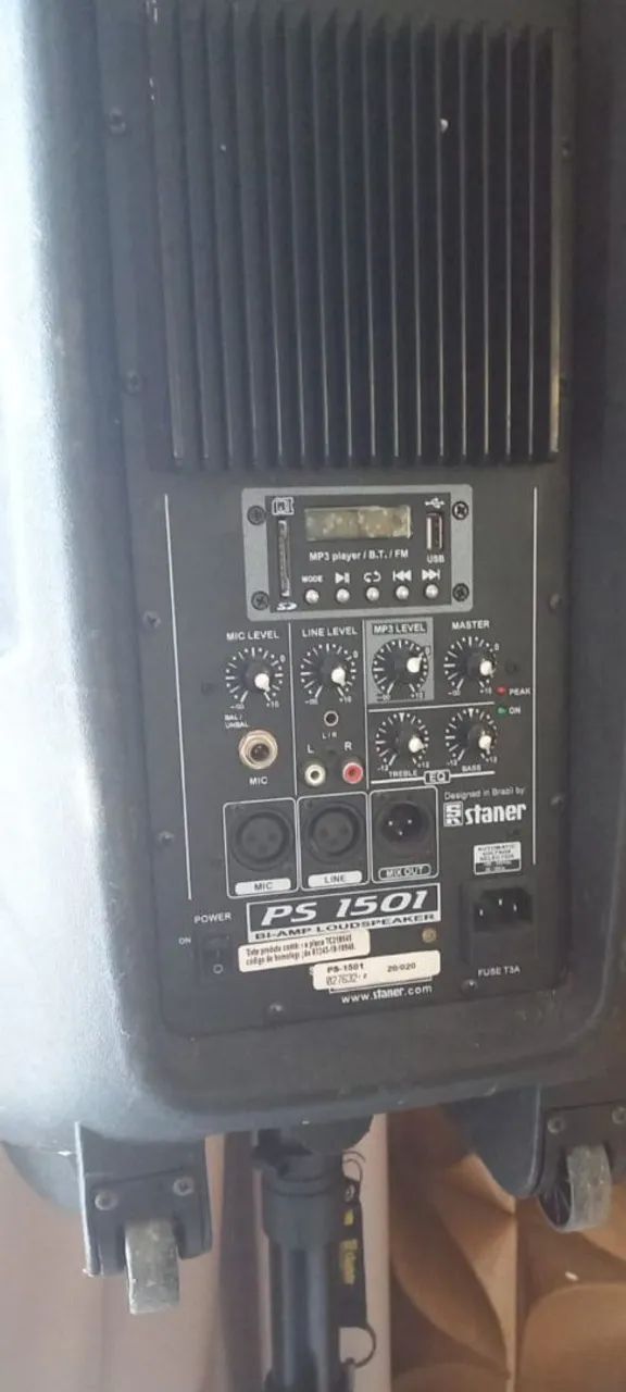 CAIXA DE SOM *amplificada* PS 1501 Staner - Foto 4