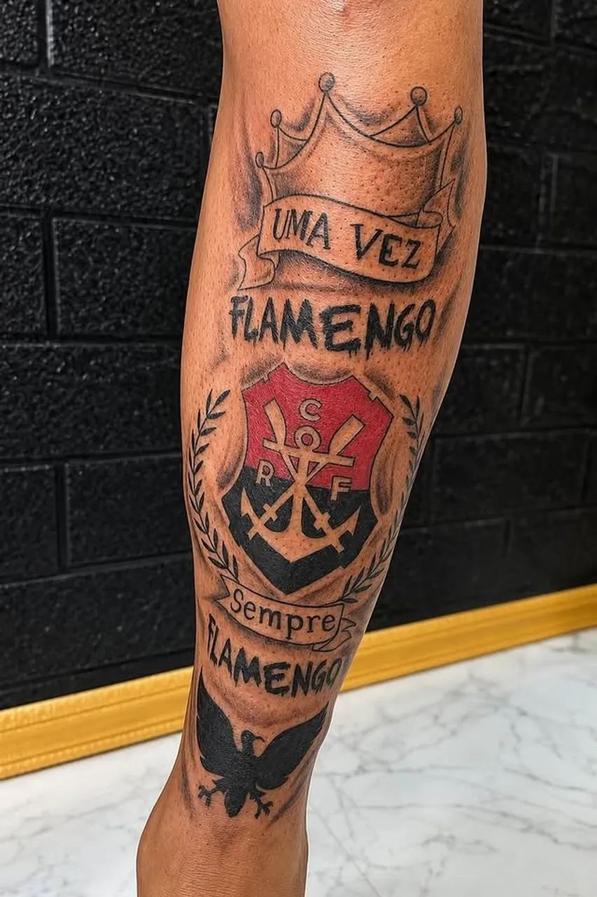 Tatuagem de Time / Tattoo