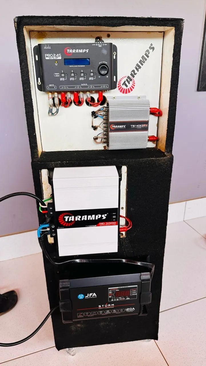 Caixa 4 vias completa 