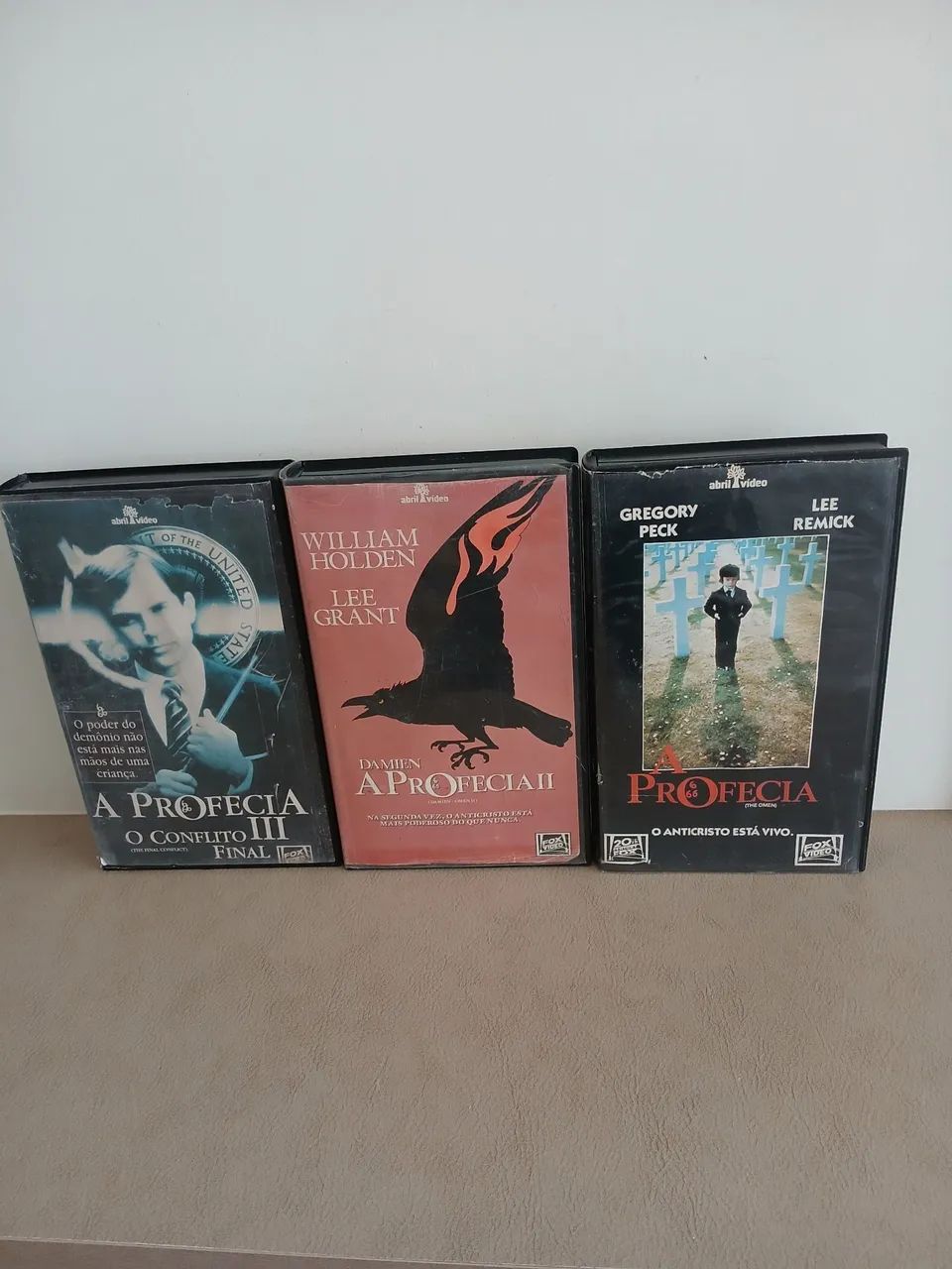 Trilogia em Fitas VHS A Profecia  - Raridade
