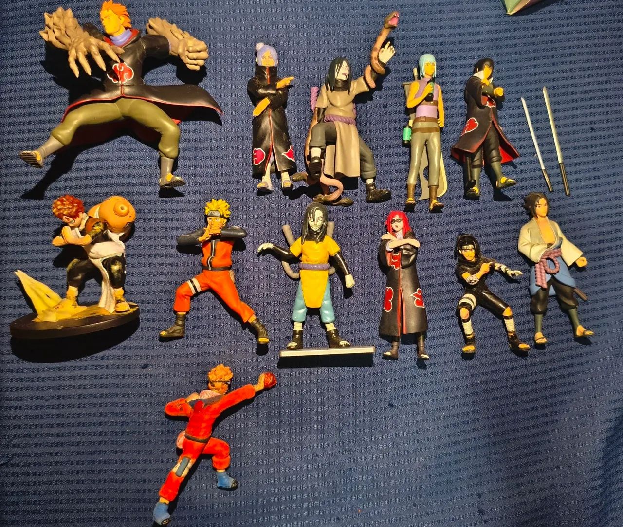 Lote de figuras Naruto