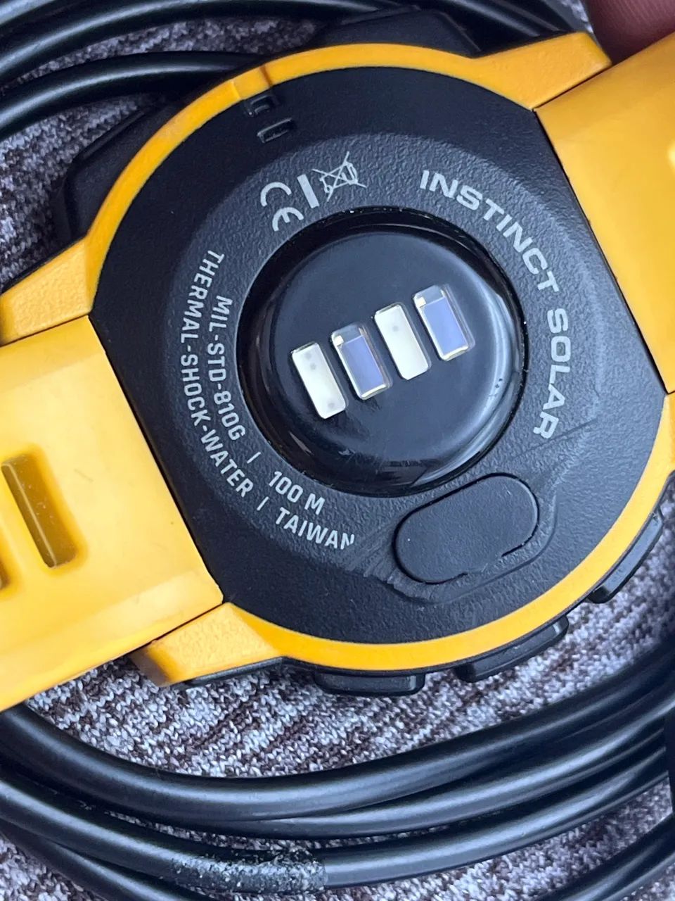 Relógio garmin instinct solar orange - Foto 3
