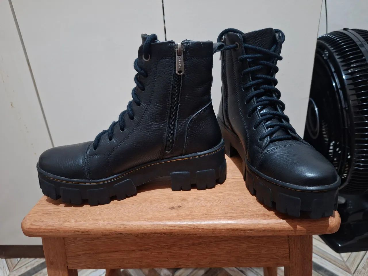 Bota Coturno Tratorada Vittal Buckle 