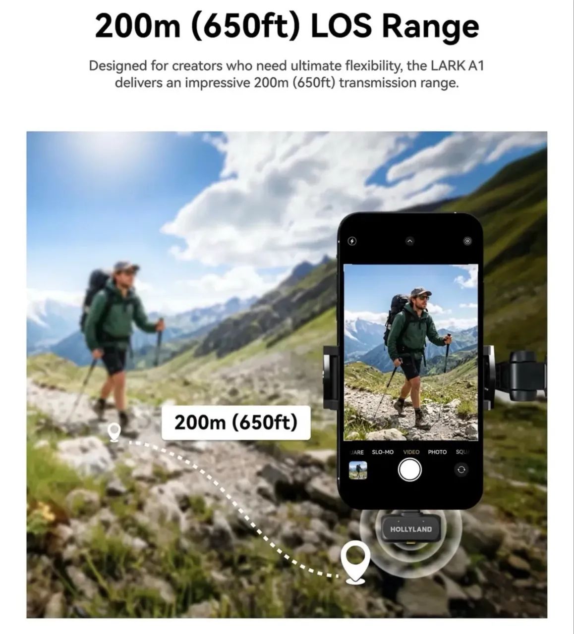 Microfone Hollyland Lark A1 Duo Usb-c com estojo  - Foto 3