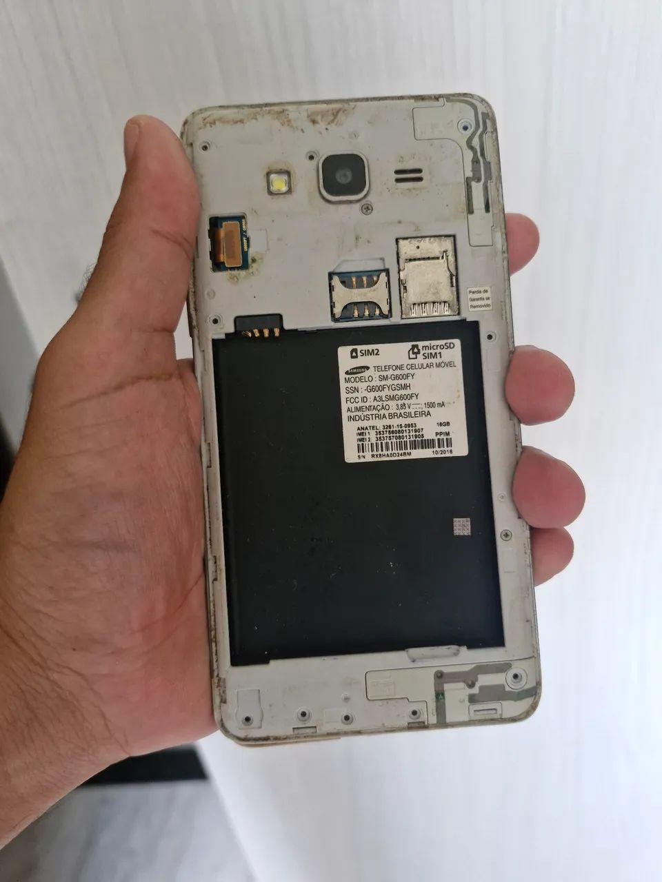 Celular Android Samsung Retirada de Peças  leia descrição  - Foto 4