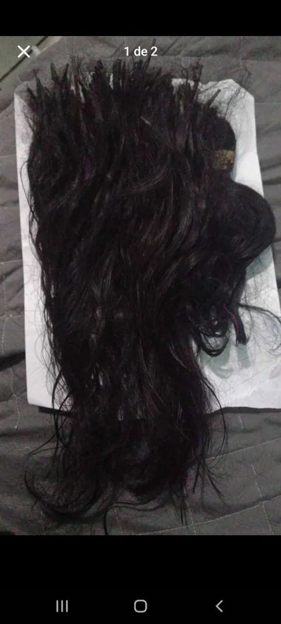 Cabelo humano preto e castanho. - Foto 2