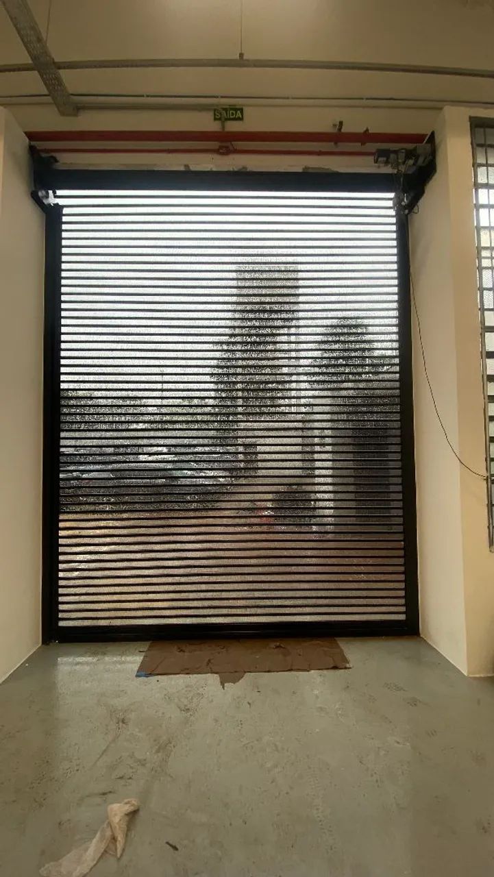 Porta de aço 100% transvision 