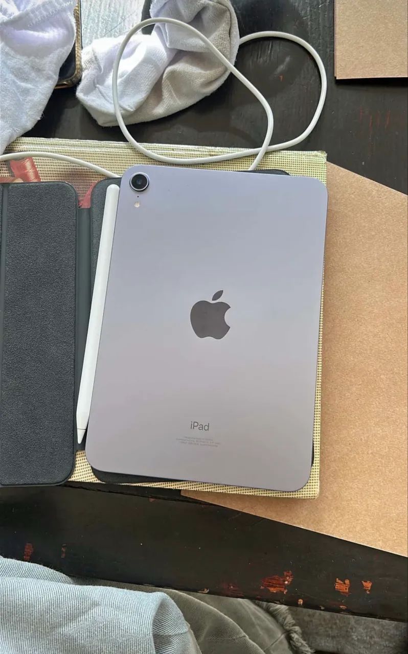 iPad 6 mini + Apple Pencil Pro - Tablets e E-Readers - Guará II