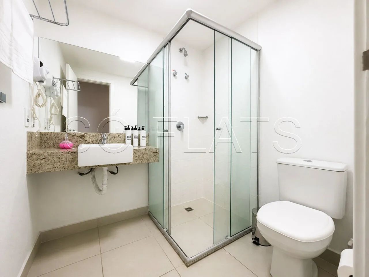 Flat mobiliado no Itapoã com 1 suíte e vaga no Itapoã Executive Hotel - Foto 5