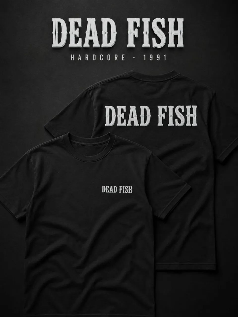 Camisas DEAD FISH e outras bandas