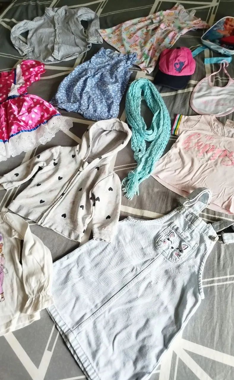 Combo roupa infantil menina - 1/2 anos  - Foto 2
