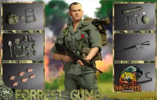 Forrest Gump Traje Militar - 1/6 - DJ-CUSTOM DJ-16008 - Foto 5