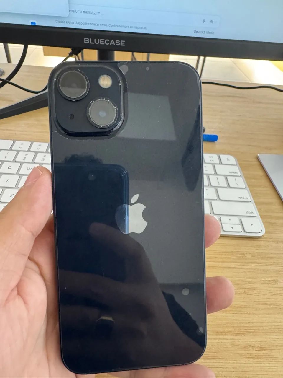 iPhone 13 Preto 128gb todo original  - Foto 2