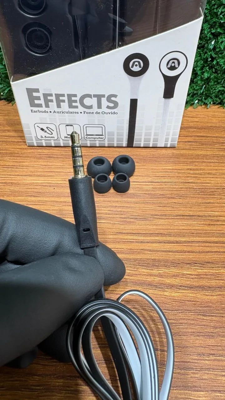 Argom Ultimate com driver 10mm, de alta som potente e microfone, entrega grátis em Manaus! - Foto 4