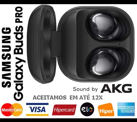 Samsung Galaxy Buds 2 Pro Headphone s/ Fio AKG, Bluetooth, Novíss