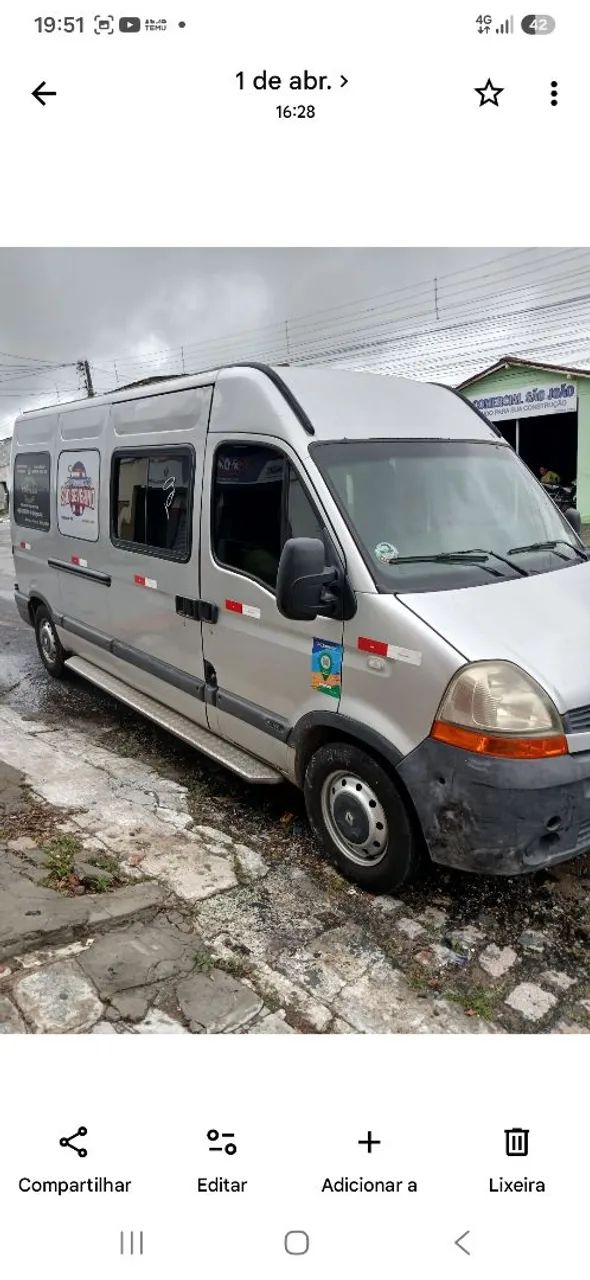 Renault Master Master 2.5 dCi Executivo 115cv 16L Dies 2013