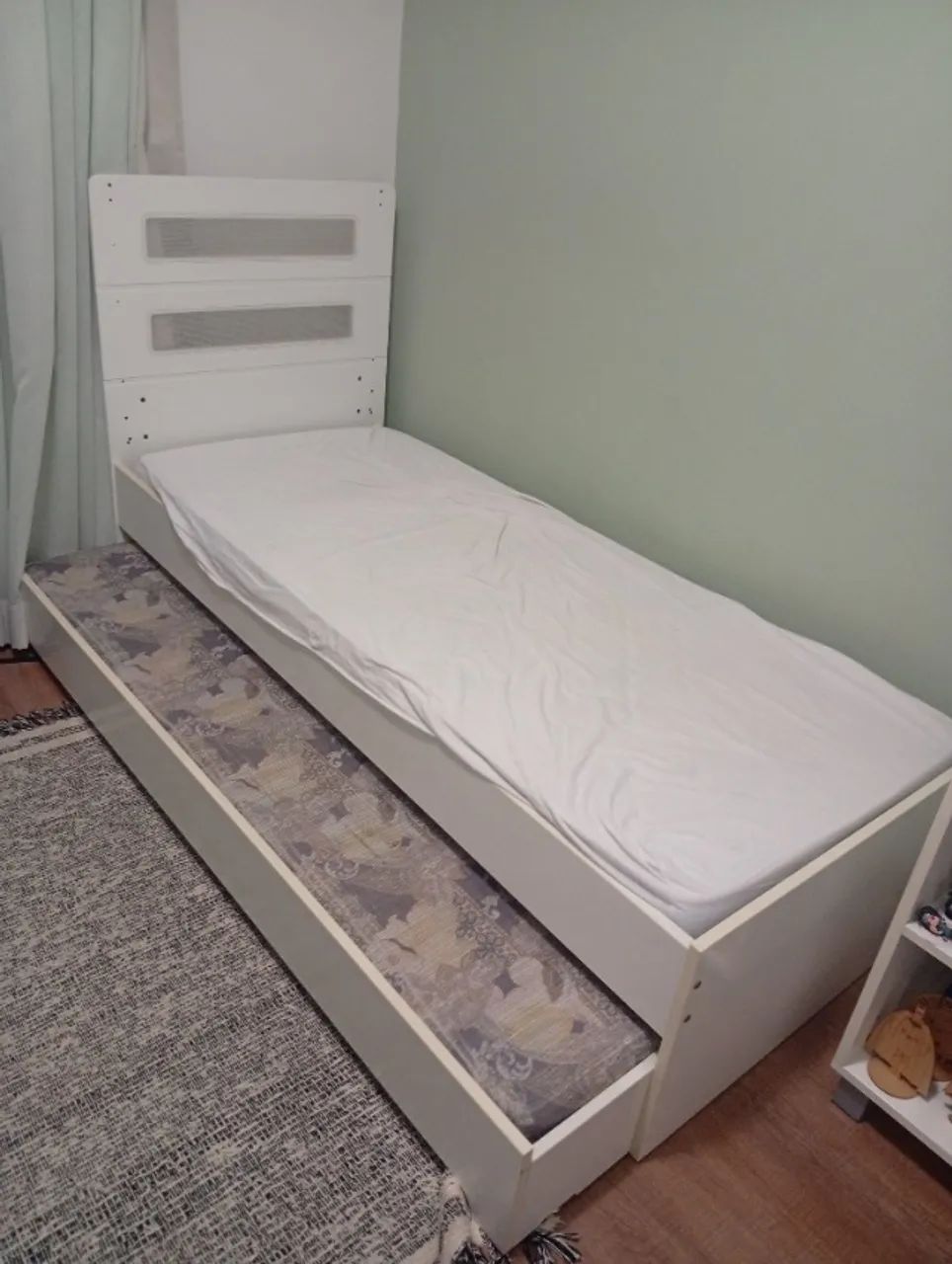 Cama infantil com cama auxiliar  - Foto 2