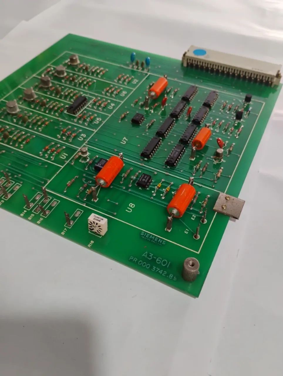 Placa Siemens Modupac A3-601 C601 Acionamento Eixo