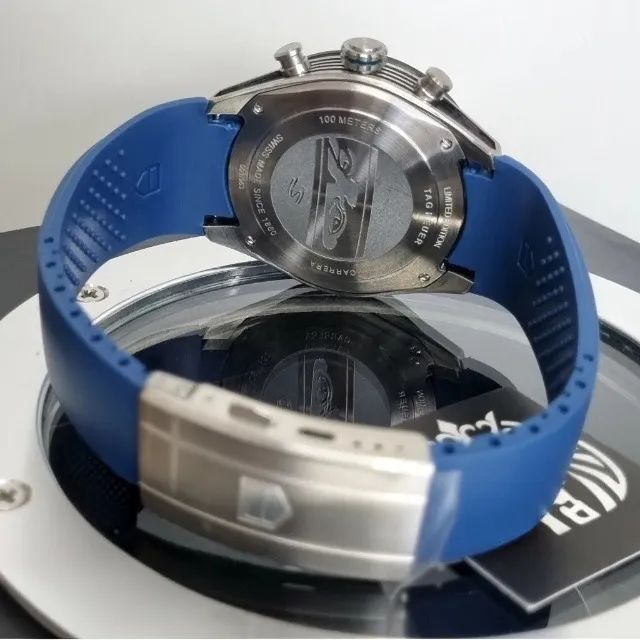 Relógio TAG HEUER CARRERA MODELO SENNA EDIÇÃO LIMITADA - Foto 3