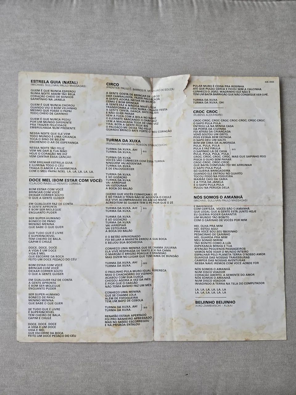 LP Disco de Vinil Karaokê Da Xuxa Instrumentais 1987 - Foto 5