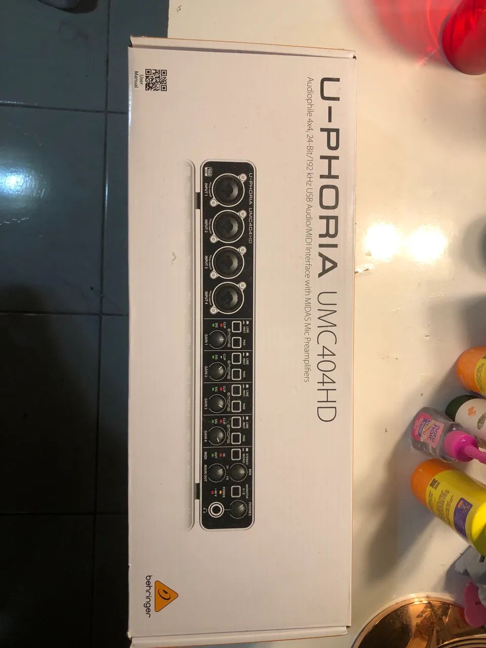 Interface de audio behringer 404hd