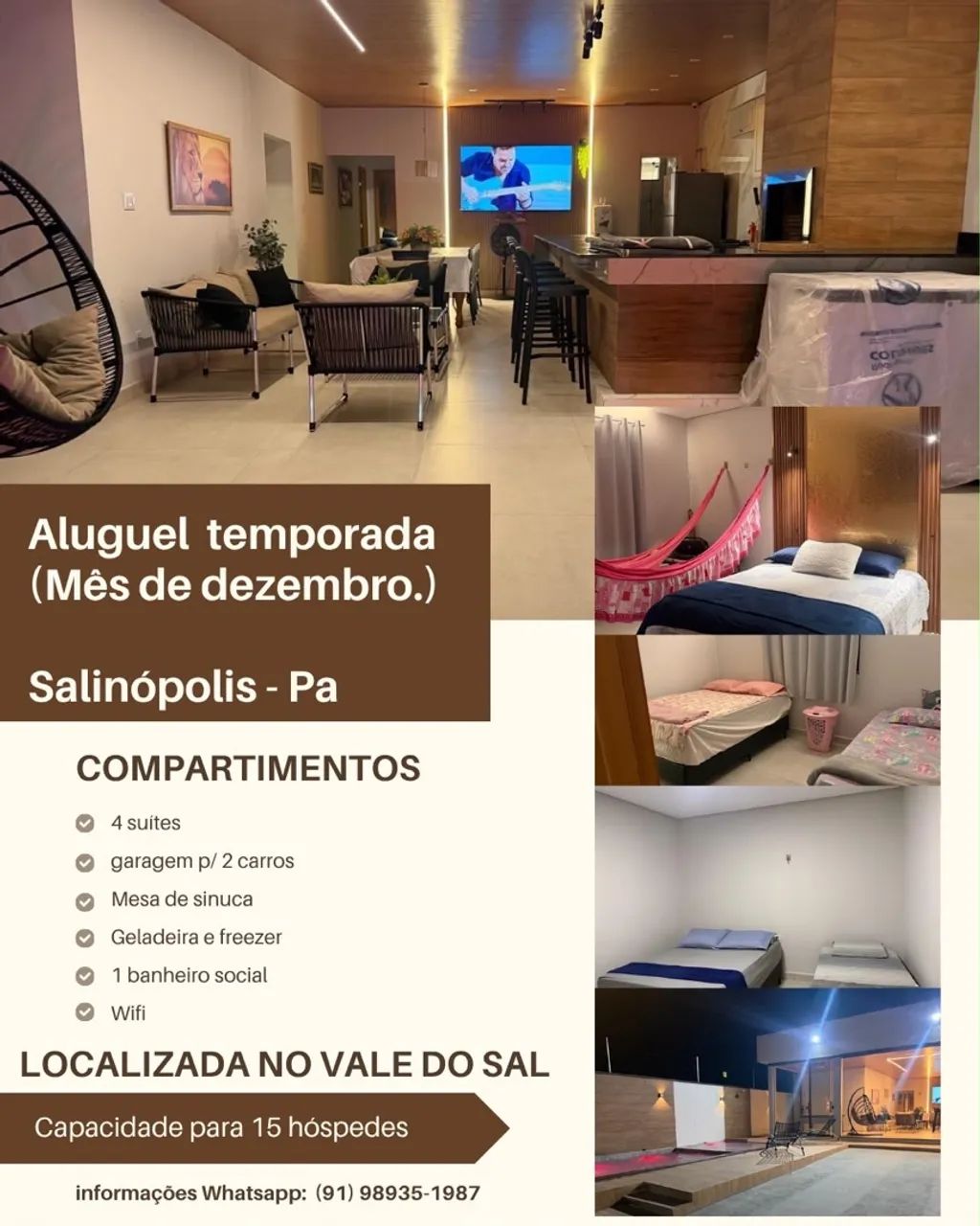 Casa para alugar salinas PA