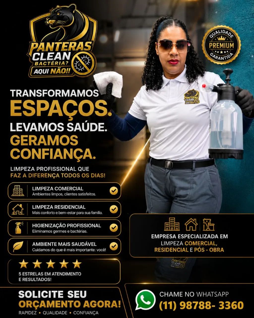 FAXINA GERAL ATENDO TODA ZONA LESTE DE SP 