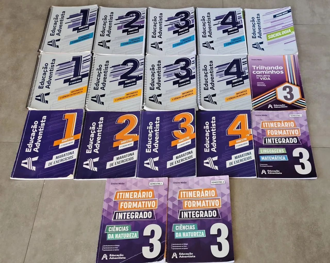 livros usados do terceiro ano do ensino médio do colégio adventista - Foto 5