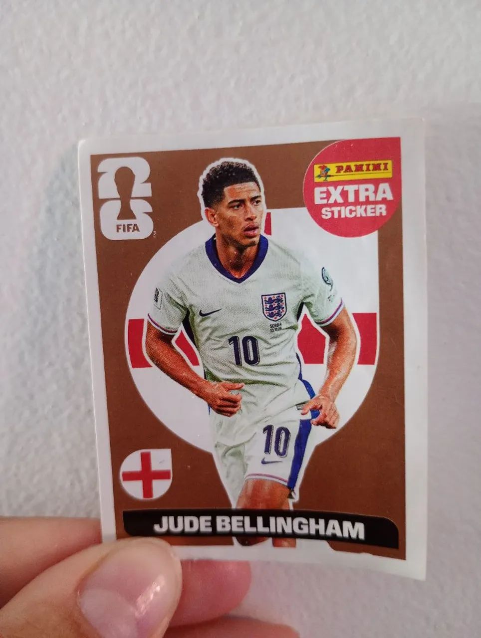 Figurinha Extra Sticker Jude Bellingham - Foto 2