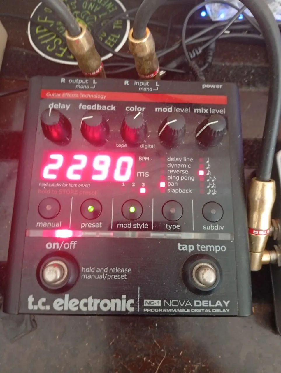 nova delay tc electronic
