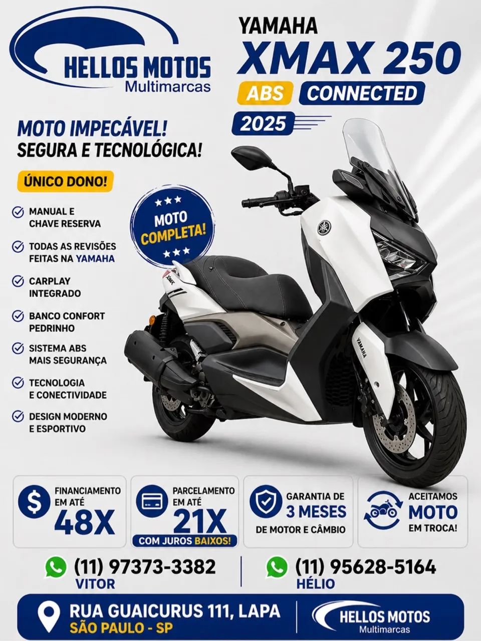 Yamaha XMax 250 cc 