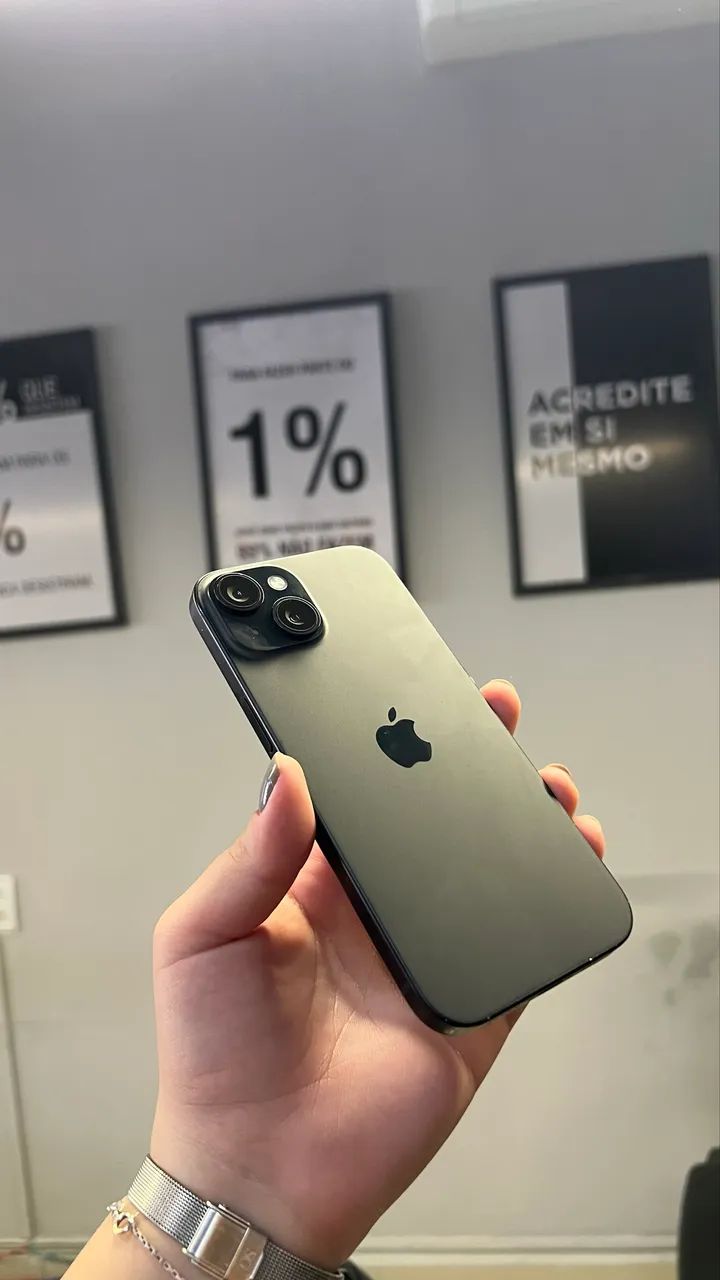 iPhone 15 128GB original com caixa 90% - Foto 2