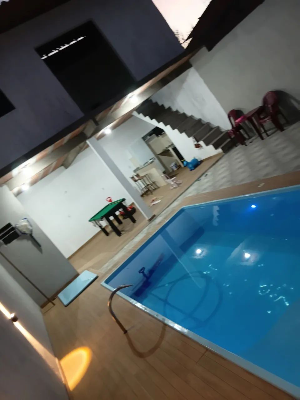 Ótima casa com área ee lazer e piscina *) - Foto 5