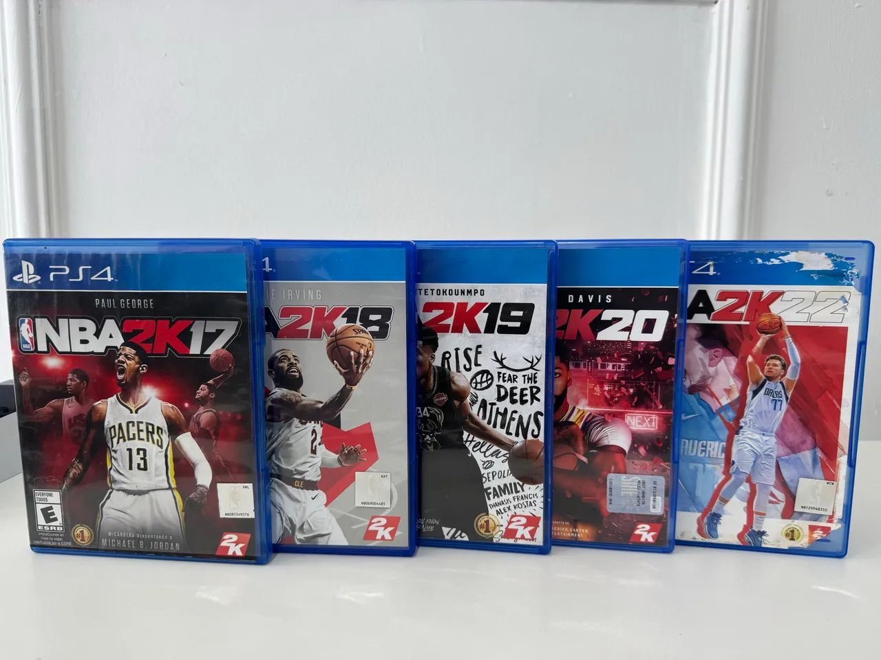 Nba 2017 à 2020 e o 2022